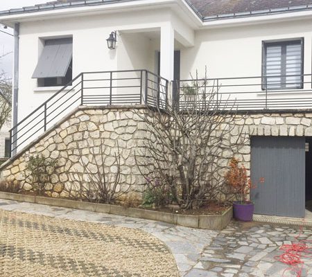 Rambarde d'escalier : une réalisation de MTM, serrurerie-métallerie à Monts, Indre et Loire